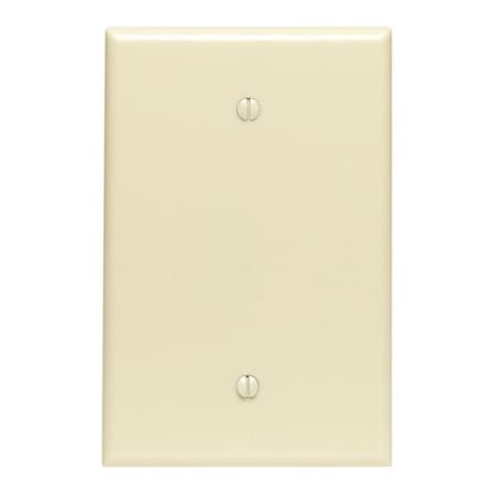 Leviton Leviton Ivory 1 gang Thermoset Plastic Blank Wall Plate 1 pk 86114-000